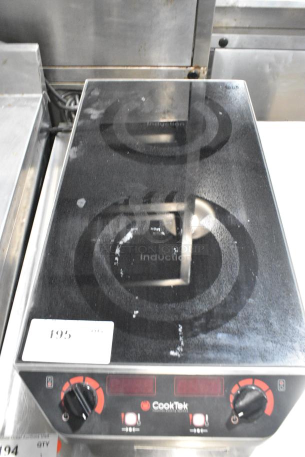 2019 CookTek MC3502F Stainless Steel Commercial Electric Powered 2 Burner Induction Range. 200-240 Volts, 1 Phase. - Image 4 of 5