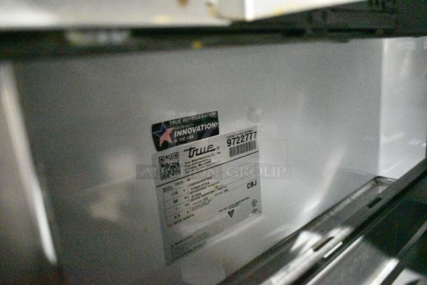 2019 True TRCB-48 Stainless Steel Commercial 2 Drawer Chef Base on Commercial Casters. 115 Volts, 1 Phase. Tested and Working! - Image 7 of 9