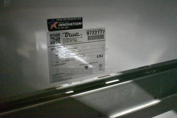 2019 True TRCB-48 Stainless Steel Commercial 2 Drawer Chef Base on Commercial Casters. 115 Volts, 1 Phase. Tested and Working! - Image 9 of 9