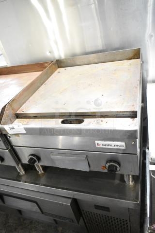 Garland Stainless Steel Commercial Countertop Electric Powered Flat Top Griddle. 208/240 Volts, 1 Phase.