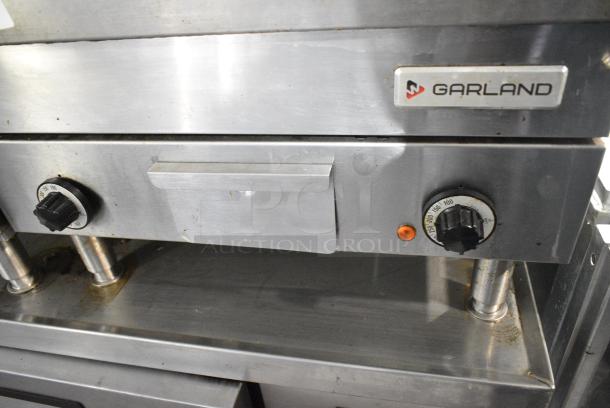 Garland Stainless Steel Commercial Countertop Electric Powered Flat Top Griddle. 208/240 Volts, 1 Phase. - Image 3 of 4