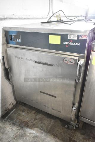 2019 Alto Shaam 750-S Stainless Steel Commercial Heated Holding Cabinet on Commercial Casters. 208-240 Volts, 1 Phase.