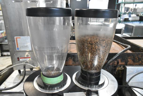 Mahlkonig K30 TWIN Metal Commercial Countertop Double Hopper Espresso Bean Grinder. 115 Volts, 1 Phase. Tested and Working! - Image 4 of 6
