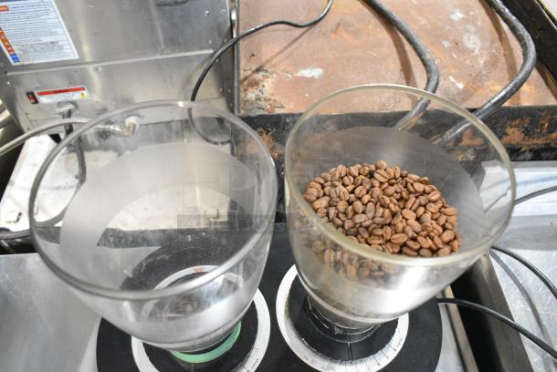 Mahlkonig K30 TWIN Metal Commercial Countertop Double Hopper Espresso Bean Grinder. 115 Volts, 1 Phase. Tested and Working! - Image 5 of 6