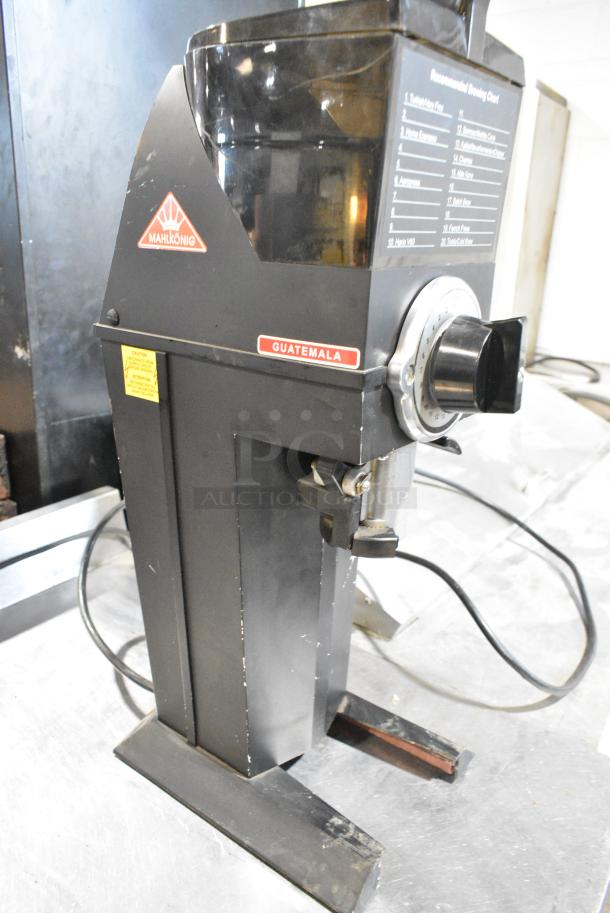 Mahlkonig K32S10 Metal Commercial Countertop Coffee Bean Grinder. 115 Volts, 1 Phase. Tested and Working! - Image 3 of 7