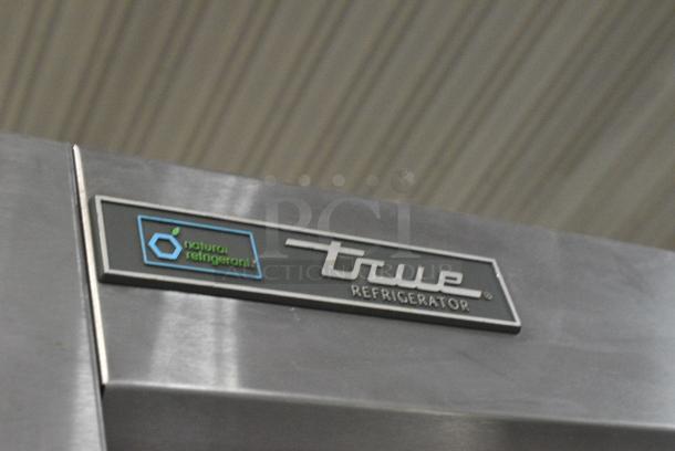 2017 True TS-49-HC Stainless Steel Commercial 2 Door Reach In Cooler w/ Poly Coated Rack on Commercial Casters. 115 Volts, 1 Phase. Tested and Working! - Image 3 of 7