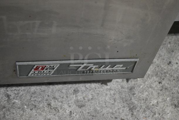 2017 True TUC-36-LP Stainless Steel Commercial 2 Door Work Top Cooler on Commercial Casters. 115 Volts, 1 Phase. Tested and Working! - Image 2 of 6