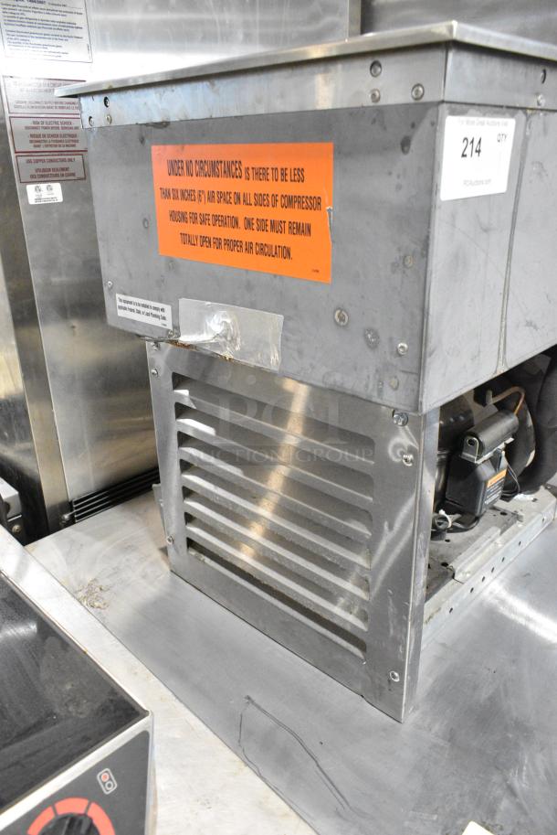 Duke ADI-1M-TC M Stainless Steel Commercial Cold Pan Drop In. 120 Volts, 1 Phase. Tested and Powers On But Does Not Get Cold - Image 6 of 8
