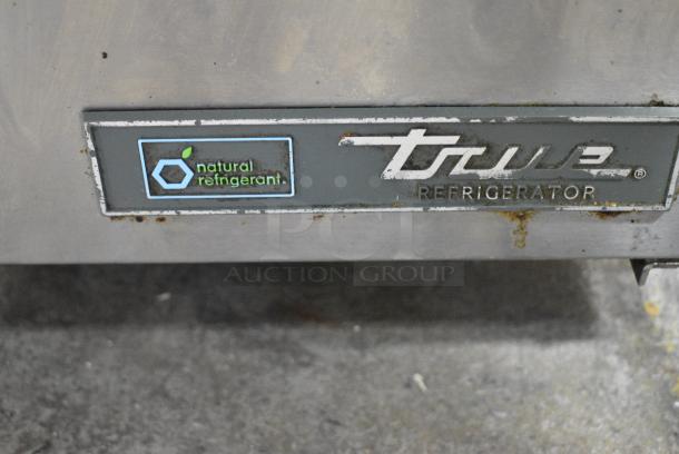 2017 True TSSU-27-08-HC Stainless Steel Commercial Prep Table on Commercial Casters. 115 Volts, 1 Phase. Tested and Working! - Image 2 of 7