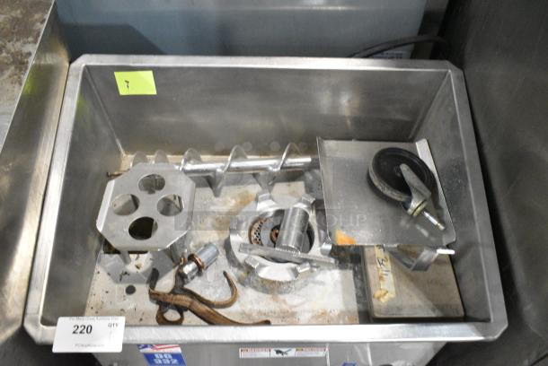 Daniels DG332 Stainless Steel Commercial Meat Grinder. 208 Volts, 3 Phase. - Image 2 of 8