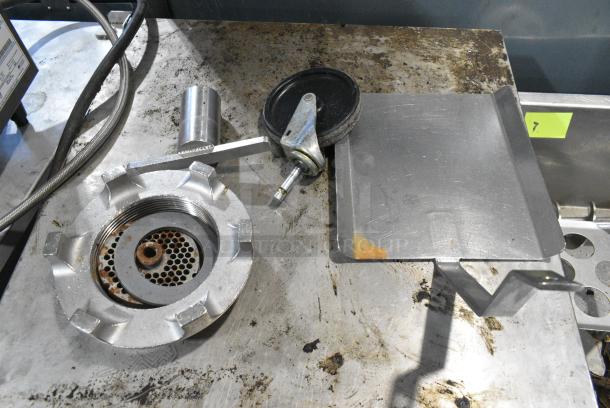 Daniels DG332 Stainless Steel Commercial Meat Grinder. 208 Volts, 3 Phase. - Image 5 of 8