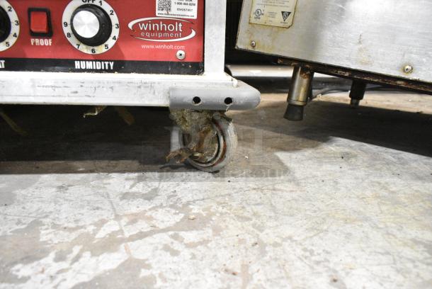 Winholt NHPL-1810-CA-LC-RCKT Metal Commercial Heated Holding Cabinet on Commercial Casters. 120 Volts, 1 Phase. Tested and Powers On But Does Not Get Warm - Image 3 of 6