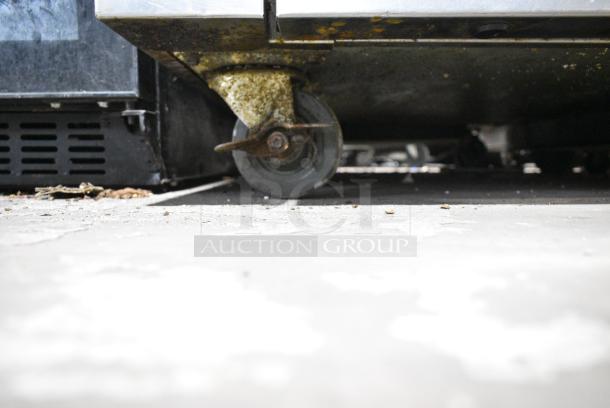 True TRCB-48 Stainless Steel Commercial 2 Drawer Chef Base on Commercial Casters. 120 Volts, 1 Phase. Tested and Working! - Image 3 of 6