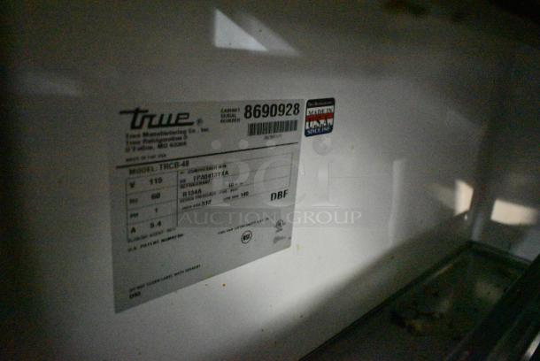 True TRCB-48 Stainless Steel Commercial 2 Drawer Chef Base on Commercial Casters. 120 Volts, 1 Phase. Tested and Working! - Image 6 of 6