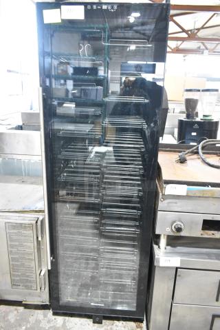 Wine Enthusiast Metal Single Door Reach In Wine Chiller Merchandiser. 115 Volts, 1 Phase. Tested and Working!