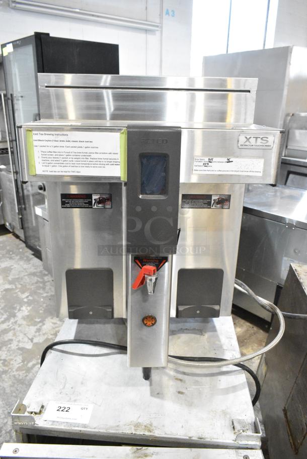 Fetco CBS-2132-XTS Stainless Steel Commercial Countertop Double Coffee Machine w/ Hot Water Dispenser. 200-240 Volts, 1 Phase. - Image 1 of 6