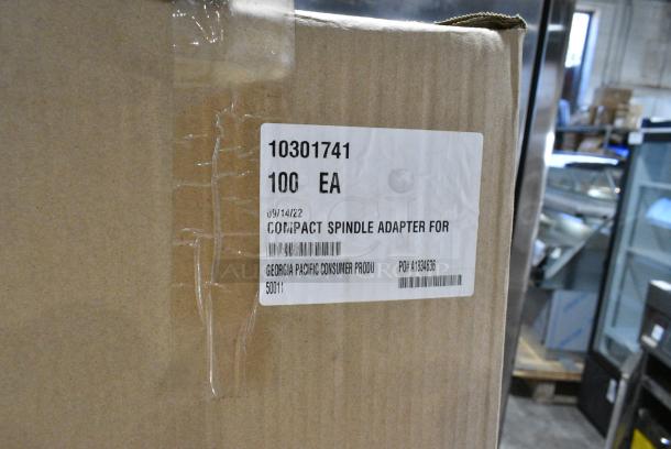 20 BRAND NEW! Boxes Including Fineline 18"x4" Round Pete Dome Lids, American Metalcraft FSR14 Faux Slate Round Peels, 309011 Tray Cover, Pacific 43024 Foam BW. 20 Times Your Bid! - Image 7 of 9