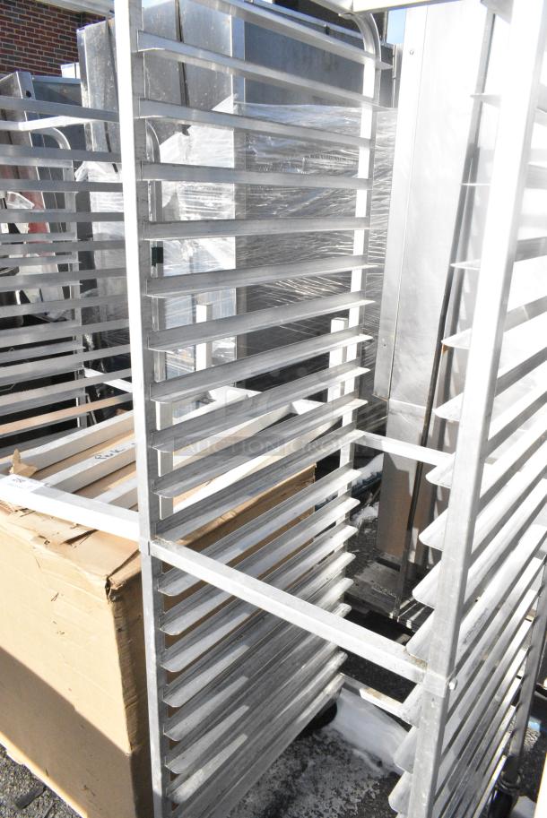 Winco Metal Commercial Pan Transport Rack on Commercial Casters. - Image 4 of 5