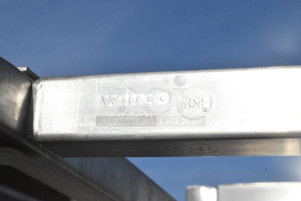 Winco Metal Commercial Pan Transport Rack on Commercial Casters. - Image 5 of 5