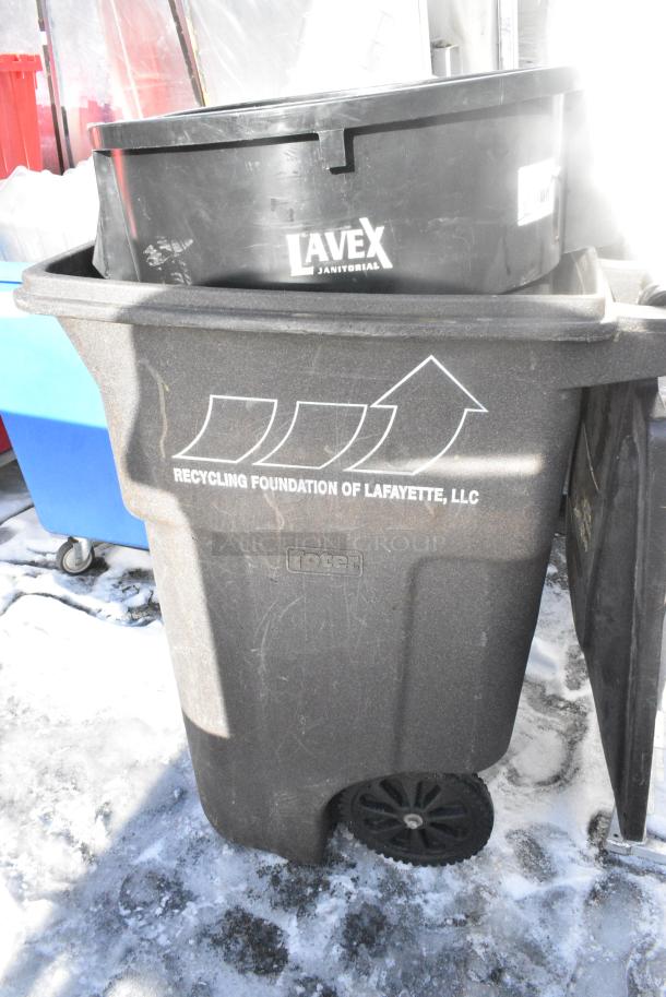 3 Various Poly Trash Cans. 3 Times Your Bid! - Image 5 of 5