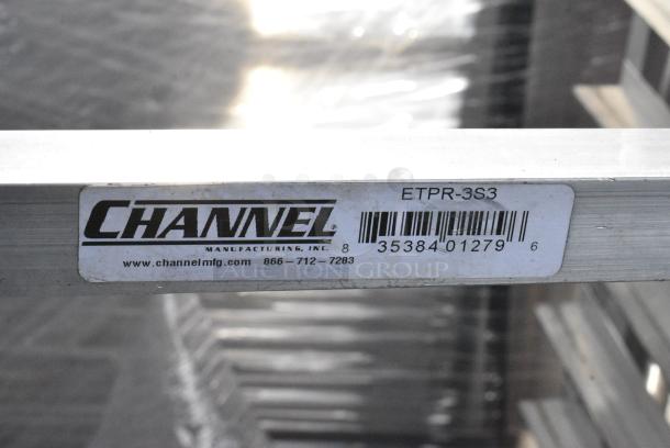 Channel ETPR-3S3 Metal Commercial Pan Transport Rack on Commercial Casters. - Image 6 of 6