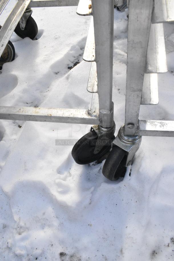 Newage Metal Commercial Pan Transport Rack on Commercial Casters. - Image 2 of 4