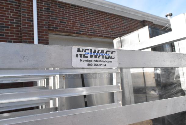 Newage Metal Commercial Pan Transport Rack on Commercial Casters. - Image 4 of 4