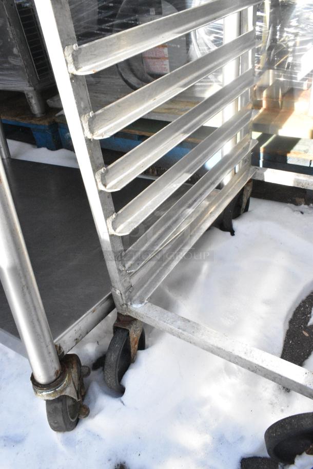 Newage Metal Commercial Pan Transport Rack on Commercial Casters. - Image 2 of 5