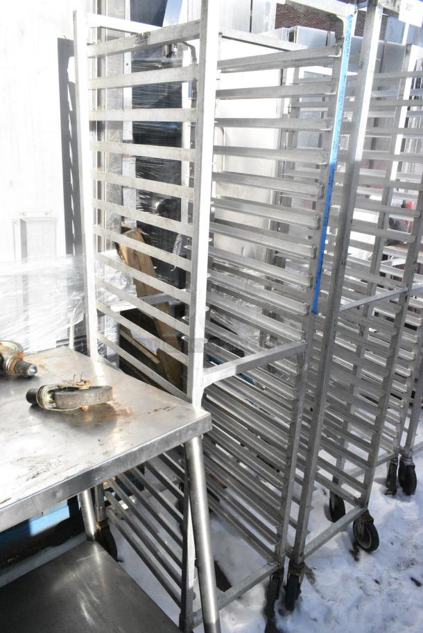 Newage Metal Commercial Pan Transport Rack on Commercial Casters. - Image 3 of 5