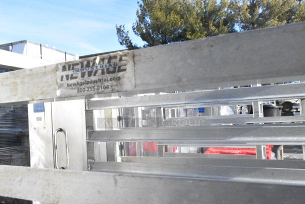 Newage Metal Commercial Pan Transport Rack on Commercial Casters. - Image 4 of 5