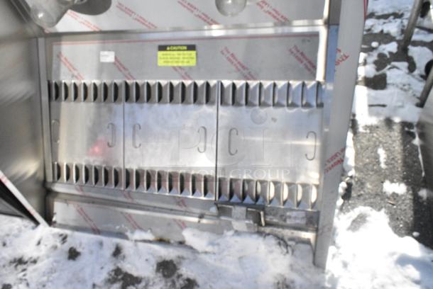 BRAND NEW SCRATCH AND DENT! 4' Accurex XXEW-T-48.00-S Stainless Steel Commercial Grease Hood w/ Return Air - Image 3 of 8