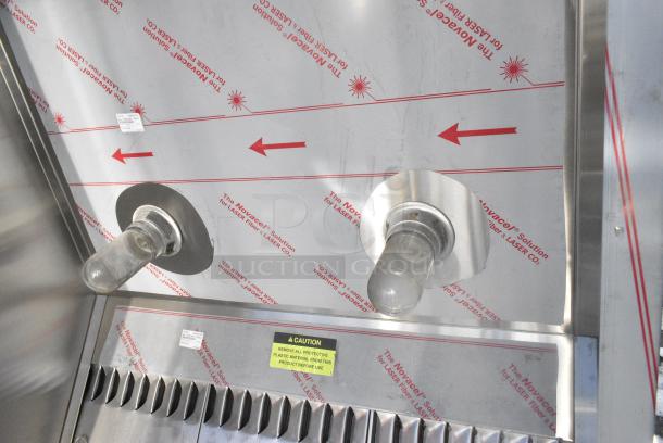 BRAND NEW SCRATCH AND DENT! 4' Accurex XXEW-T-48.00-S Stainless Steel Commercial Grease Hood w/ Return Air - Image 4 of 8