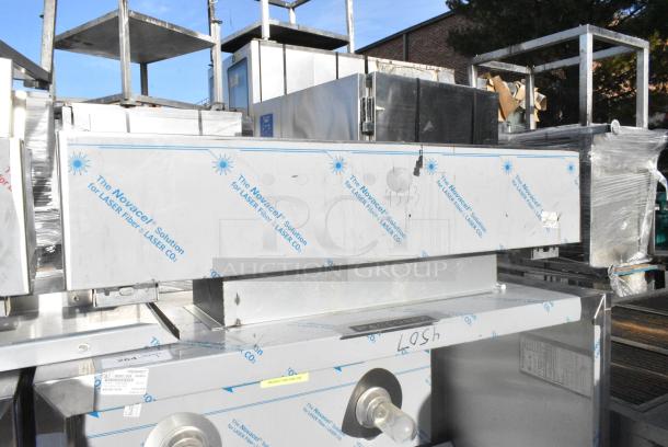 BRAND NEW SCRATCH AND DENT! 4' Accurex XXDW-T-48.00-S Stainless Steel Commercial Grease Hood w/ Return Air - Image 2 of 7