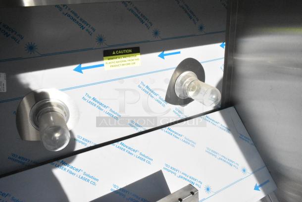 BRAND NEW SCRATCH AND DENT! 4' Accurex XXDW-T-48.00-S Stainless Steel Commercial Grease Hood w/ Return Air - Image 4 of 7