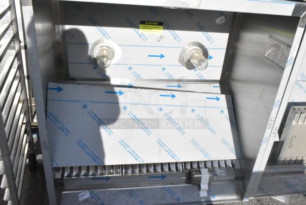 BRAND NEW SCRATCH AND DENT! 4' Accurex XXDW-T-48.00-S Stainless Steel Commercial Grease Hood w/ Return Air - Image 2 of 7