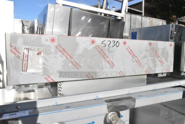 BRAND NEW SCRATCH AND DENT! 4' Accurex XXDW-T-48.00-S Stainless Steel Commercial Grease Hood w/ Return Air - Image 4 of 7