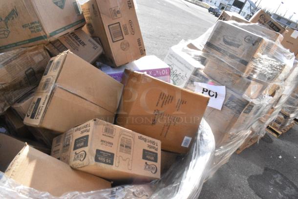 40 BRAND NEW! Boxes Including 4 Box 433NHT101H Choice 1/6 Standard Size White "Thank You" Medium-Duty Plastic T-Shirt Bag - 1000/Case, GET Urban Renewal 3 Gallon Stainless Steel / Triton Beverage Dispenser with Ice Chamber BEV-3GAL-SS, Everyday LED Flashlight, Dart 12JL Lids. 40 Times Your Bid! - Image 5 of 15
