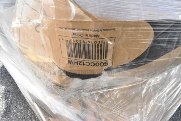 12 BRAND NEW! Boxes Including 500CC16HW Choice Heavy Weight 16 oz. Clear Plastic Cold Cup - 1000/Case, 5002DNAP Choice White 2-Ply Dinner Napkin 17" x 15" - 3000/Case, 129MCS38B Choice 38 oz. Black Rectangular Microwavable Heavy Weight Container with Lid 8 3/4" x 6 1/4" x 2" - 150/Case, 500CC12HW Choice Heavy Weight 12 oz. Clear Plastic Cold Cup - 1000/Case. 12 Times Your Bid! - Image 9 of 10