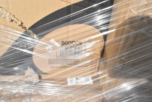 26 BRAND NEW! Boxes Including 500CC9 Choice 9 oz. Clear PET Customizable Plastic Squat Cold Cup - 1000/Case, 50010DWALLW Choice 10 oz. White Smooth Double Wall Paper Hot Cup - 500/Case, SMS400M Cordova White C-Max Standard Weight Poly 3-Layer Propylene Coveralls With Elastic Wrists, Hood, and Boots - Medium - 25/Case, 500TW12 Choice 12 oz. Translucent Thin Wall Plastic Cold Cup - 1000/Case, 50020W Choice 20 oz. White Poly Paper Hot Cup - 600/Case, 130BKFKSNH Choice Black Heavy Weight Wrapped Polystyrene Plastic Cutlery Pack with Napkin - 500/Case. 26 Times Your Bid! - Image 6 of 14