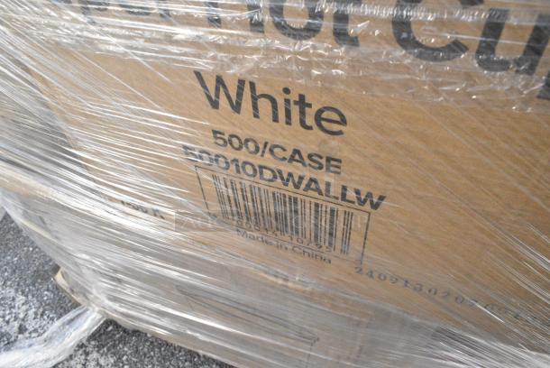 26 BRAND NEW! Boxes Including 500CC9 Choice 9 oz. Clear PET Customizable Plastic Squat Cold Cup - 1000/Case, 50010DWALLW Choice 10 oz. White Smooth Double Wall Paper Hot Cup - 500/Case, SMS400M Cordova White C-Max Standard Weight Poly 3-Layer Propylene Coveralls With Elastic Wrists, Hood, and Boots - Medium - 25/Case, 500TW12 Choice 12 oz. Translucent Thin Wall Plastic Cold Cup - 1000/Case, 50020W Choice 20 oz. White Poly Paper Hot Cup - 600/Case, 130BKFKSNH Choice Black Heavy Weight Wrapped Polystyrene Plastic Cutlery Pack with Napkin - 500/Case. 26 Times Your Bid! - Image 13 of 14