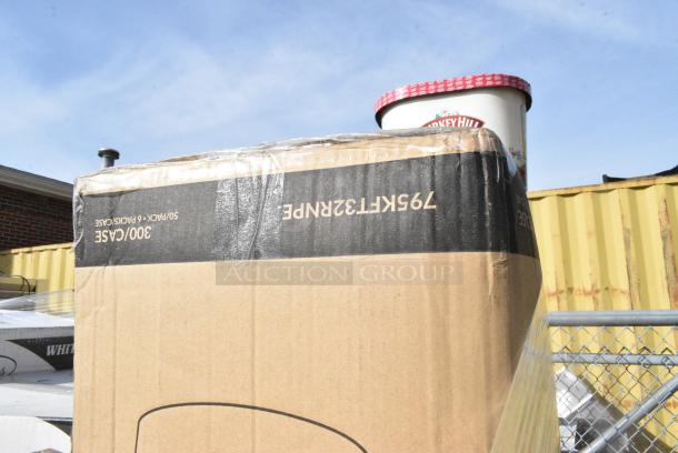 35 BRAND NEW! Boxes Including 5001RT800N Lavex 8" Natural Kraft Hardwound Paper Towel, 800 Feet / Roll - 6/Case, 500L1020B Choice Black Hot Paper Cup Travel Lid for 10-24 oz. Standard Cups and 8 oz. Squat Cups - 1000/Case, 128HD8COMBO Choice Heavy Duty 8 oz. Microwavable Translucent Plastic Deli Container and Lid Combo Pack - 240/Case, 485UPJ7BK EcoChoice 7 3/4" Black Jumbo Unwrapped Paper Straw - 4800/Case, 612605070HD Choice Full Size Heavy-Duty Foil Steam Table Pan Deep 3 3/8" Depth - 50/Case, 795PTOKFT4 Choice Kraft Microwavable Folded Paper #4 Take-Out Container 7 3/4" x 5 1/2" x 3 1/2" - 160/Case, 795KFT32RNPE Choice 32 oz. Round Kraft PE-Lined Microwavable Take-Out Container 5 15/16" x 3" - 300/Case, 966UPWIDEB OneUp by Choice White 2-Ply Wide Interfold 6 1/2" x 8 1/2" Dispenser Napkin - 6000/Case, 433NHT309 Choice 1/6 Standard Size Clear Unprinted Standard-Duty Plastic T-Shirt Bag - 1000/Case, 2 Box 130TRAY16 Visions Black PET Plastic 16" Thermoform Catering / Deli Tray - 25/Case, 347RP10WHSS Visions Wave 10" White Plastic Plate - 144/Case. 35 Times Your Bid! - Image 13 of 19