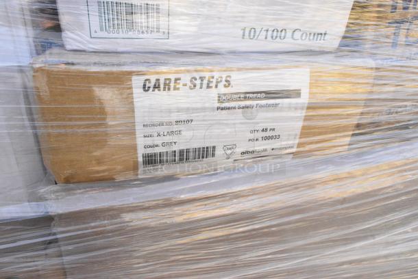 35 BRAND NEW! Boxes Including 5001RT800N Lavex 8" Natural Kraft Hardwound Paper Towel, 800 Feet / Roll - 6/Case, 500L1020B Choice Black Hot Paper Cup Travel Lid for 10-24 oz. Standard Cups and 8 oz. Squat Cups - 1000/Case, 128HD8COMBO Choice Heavy Duty 8 oz. Microwavable Translucent Plastic Deli Container and Lid Combo Pack - 240/Case, 485UPJ7BK EcoChoice 7 3/4" Black Jumbo Unwrapped Paper Straw - 4800/Case, 612605070HD Choice Full Size Heavy-Duty Foil Steam Table Pan Deep 3 3/8" Depth - 50/Case, 795PTOKFT4 Choice Kraft Microwavable Folded Paper #4 Take-Out Container 7 3/4" x 5 1/2" x 3 1/2" - 160/Case, 795KFT32RNPE Choice 32 oz. Round Kraft PE-Lined Microwavable Take-Out Container 5 15/16" x 3" - 300/Case, 966UPWIDEB OneUp by Choice White 2-Ply Wide Interfold 6 1/2" x 8 1/2" Dispenser Napkin - 6000/Case, 433NHT309 Choice 1/6 Standard Size Clear Unprinted Standard-Duty Plastic T-Shirt Bag - 1000/Case, 2 Box 130TRAY16 Visions Black PET Plastic 16" Thermoform Catering / Deli Tray - 25/Case, 347RP10WHSS Visions Wave 10" White Plastic Plate - 144/Case. 35 Times Your Bid! - Image 15 of 19
