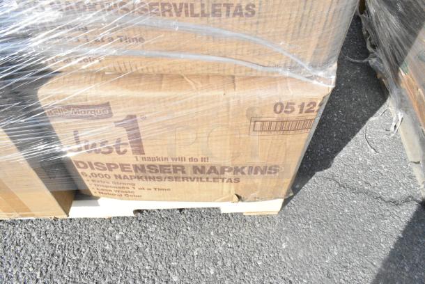 28 BRAND NEW! Boxes Including 245CCGR12BL Baker's Lane 12" White Corrugated Grease-Resistant Cake Circle - 100/Case, 5008W Choice 8 oz. Tall White Poly Paper Hot Cup - 1000/Case, 500TO883 Choice 8" x 8" x 3" Microwaveable 1-Compartment Black / Clear Plastic Hinged Container - 100/Case, 433W6BGC Choice 6 lb. White Paper Bag - 500/Case, 612FS1116 Choice Full Size Foil Steam Table Pan Shallow 1 11/16" Depth - 50/Case, 128HD12COMBO Choice Heavy Duty 12 oz. Microwavable Translucent Plastic Deli Container and Lid Combo Pack - 240/Case, Dart 90HTPF1R White Foam Square Take Out Container with Hinged Lid 9" x 9" x 3" - 200/Case. 28 Times Your Bid! - Image 9 of 13