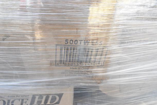 28 BRAND NEW! Boxes Including 130WHFORKH Choice White Heavy Weight Polystyrene Plastic Fork - 1000/Case, 760SOUP8WPA Choice 8 oz. White Double Poly-Coated Paper Food Cup with Vented Paper Lid - 250/Case, 50010DWALLW Choice 10 oz. White Smooth Double Wall Paper Hot Cup - 500/Case, 612605070HD Choice Full Size Heavy-Duty Foil Steam Table Pan Deep 3 3/8" Depth - 50/Case, 128HD12COMBO Choice Heavy Duty 12 oz. Microwavable Translucent Plastic Deli Container and Lid Combo Pack - 240/Case, 128HD8COMBO Choice Heavy Duty 8 oz. Microwavable Translucent Plastic Deli Container and Lid Combo Pack - 240/Case, 500CC9 Choice 9 oz. Clear PET Customizable Plastic Squat Cold Cup - 1000/Case, 500TW16S Choice 16 oz. Translucent Thin Wall Squat Plastic Cold Cup - 1000/Case. 28 Times Your Bid! - Image 13 of 14