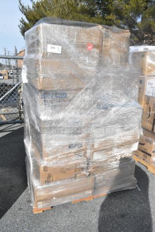 30 BRAND NEW! Boxes Including 966TALLFLDB Choice White Tall-Fold 6" x 13" Dispenser Napkin - 8000/Case, 127P150C Choice 1.5 oz. Clear Plastic Souffle Cup / Portion Cup - 2500/Case, 50010DWALLW Choice 10 oz. White Smooth Double Wall Paper Hot Cup - 500/Case. 30 Times Your Bid!