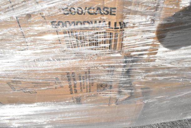 30 BRAND NEW! Boxes Including 966TALLFLDB Choice White Tall-Fold 6" x 13" Dispenser Napkin - 8000/Case, 127P150C Choice 1.5 oz. Clear Plastic Souffle Cup / Portion Cup - 2500/Case, 50010DWALLW Choice 10 oz. White Smooth Double Wall Paper Hot Cup - 500/Case. 30 Times Your Bid! - Image 8 of 8