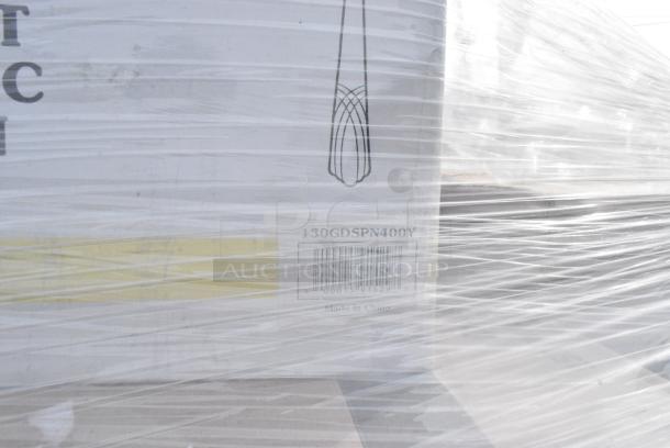 32 BRAND NEW! Boxes Including 128HD12COMBO Choice Heavy Duty 12 oz. Microwavable Translucent Plastic Deli Container and Lid Combo Pack - 240/Case, 394365XL Noble Products Powder-Free Disposable Clear Vinyl Gloves for Foodservice - Extra Large - 1000/Case, 50016W Choice White Poly Paper Hot Cup, 500TW5 Choice 5 oz. Translucent Thin Wall Plastic Cold Cup - 2500/Case, 129MCS242CB Choice 30 oz. Black 8 3/4" x 6" x 2 3/4" 2-Compartment Rectangular Microwavable Heavy Weight Container with Lid - 150/Case, 130GDSPN400Y Visions 6 1/2" Elegant Gold Heavy Weight Plastic Spoon - 400/Case, Lavex 502434816CL Lavex 56 Gallon 16 Micron 43" x 48" High Density Janitorial Can Liner / Trash Bag - 200/Case. 32 Times Your Bid! - Image 11 of 12