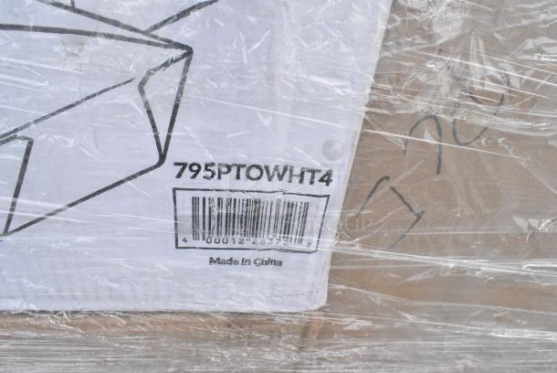 30 BRAND NEW! Boxes Including 130WWHSSPOONHW Choice White Heavy Weight Wrapped Polystyrene Plastic Soup Spoon - 1000/Case, 612605070 Choice Full Size Foil Steam Table Pan Deep 3 3/8" Depth - Full Size Deep - 50/Case, 760SOUP8WB Choice 8 oz. White Double Poly-Coated Paper Food Cup - 1000/Case, 347TCL10 Choice 10 oz. Clear Disposable Plastic Tumbler - 500/Case, 394345M Noble NexGen Powder-Free Disposable Black Hybrid 3 Mil Thick Gloves - Medium - 1000/Case, 795PTOWHT4 Choice White Microwavable Folded Paper #4 Take-Out Container 7 3/4" x 5 1/2" x 3 1/2" - 160/Case, 966TALLFLDB Choice White Tall-Fold 6" x 13" Dispenser Napkin - 8000/Case. 30 Times Your Bid! - Image 10 of 11