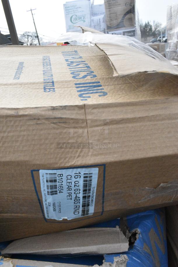 6 BRAND NEW! Boxes Including 4 Boxes of 4 164CUSHWGBK Lancaster Table & Seating Spartan Series 2 1/2" Black Vinyl Padded Seat for Chair and Barstool, Tim Plastics 16 oz 63-485. 6 Times Your Bid! - Image 6 of 6