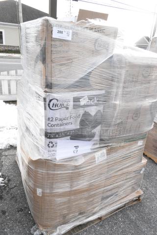 30 BRAND NEW! Boxes Including 130WBKSPOONH Choice Black Heavy Weight Wrapped Polystyrene Plastic Teaspoon - 1000/Case, 6 Box 394385XL Noble Products White Powder-Free Disposable Latex Gloves for Foodservice - Extra Large - 1000/Case, 50010DWALLW Choice 10 oz. White Smooth Double Wall Paper Hot Cup - 500/Case, 966TALLFLDN Choice Kraft Natural Tall-Fold 6" x 13" Dispenser Napkin - 8000/Case, 500CC12 Choice Clear PET Customizable Plastic Cold Cup - 12 oz. - 1000/Case, 5001RT800N Lavex 8" Natural Kraft Hardwound Paper Towel, 800 Feet / Roll - 6/Case. 30 Times Your Bid!